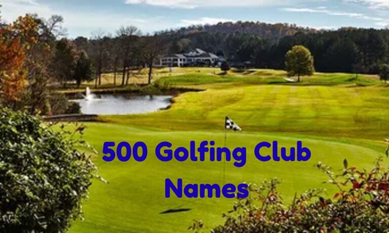 500 Golfing Club Names Creative, Funny & Classy Ideas