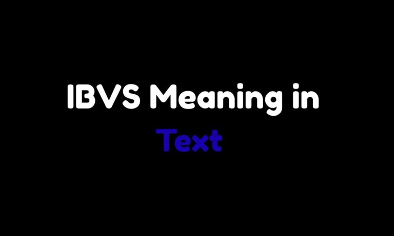 IBVS Meaning in Text What It Really Means in 2026 