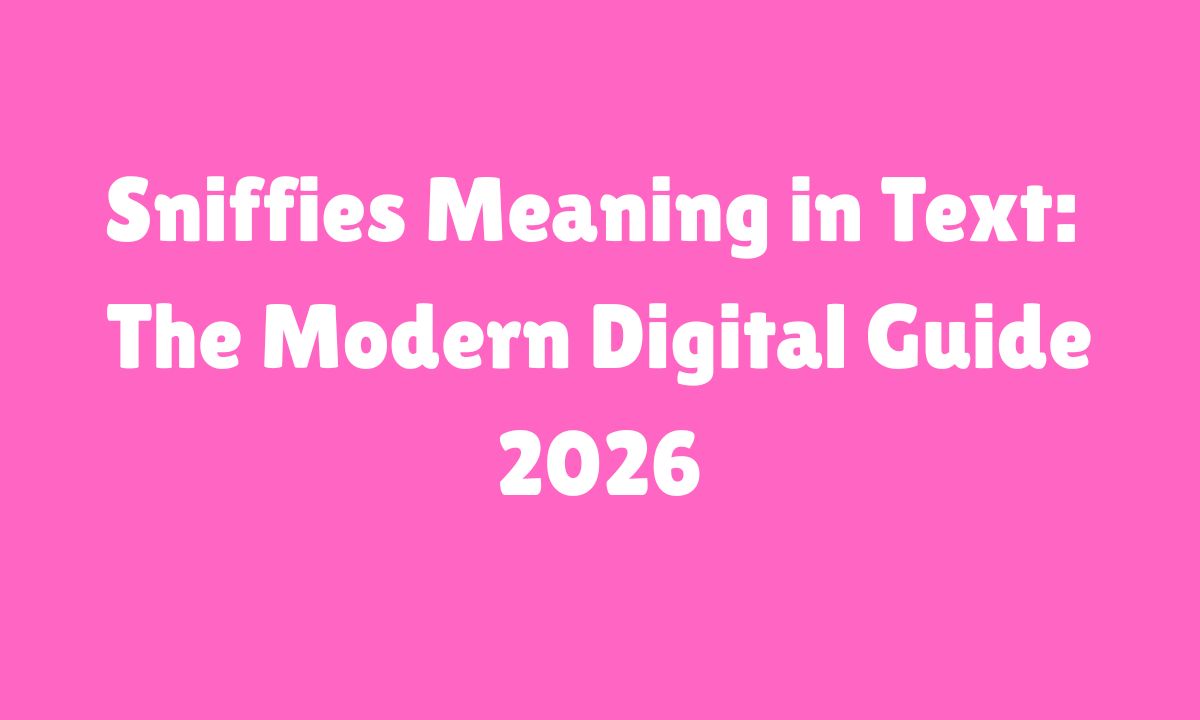 Sniffies Meaning in Text The Modern Digital Guide 2026