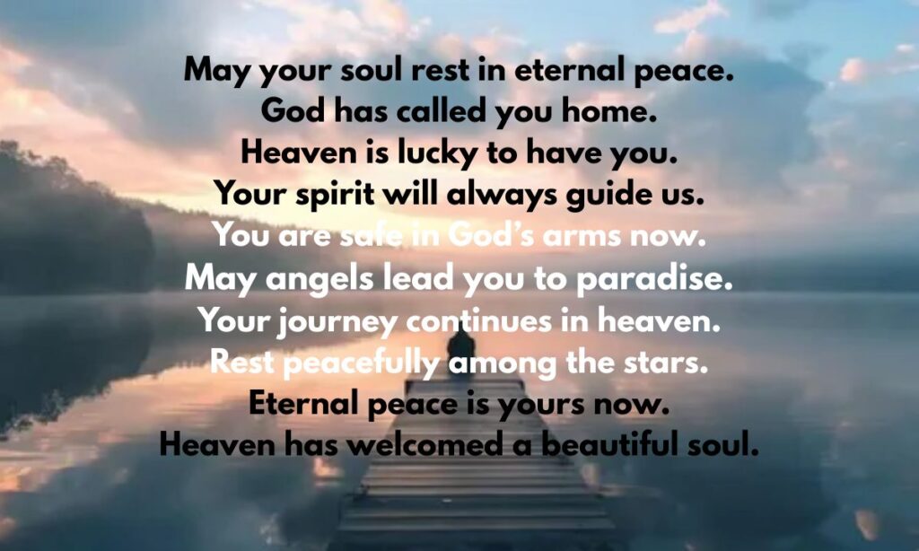 Comforting Rest in Peace Quotes