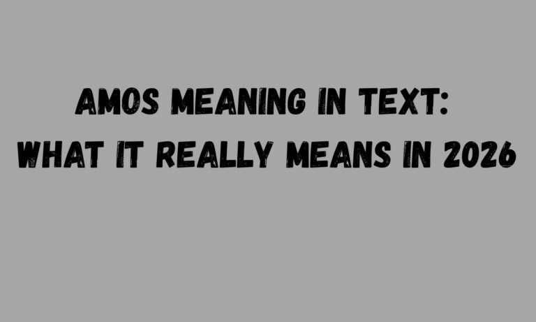 Amos Meaning in Text What It Really Means in 2026