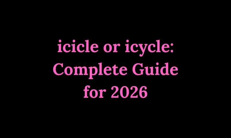 icicle or icycle Complete Guide for 2026