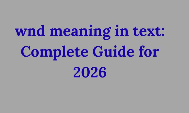 wnd meaning in text Complete Guide for 2026