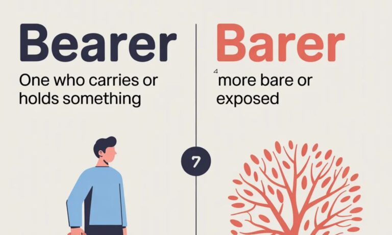 Bearer vs Barer Meaning, Key Differences, Examples & Easy Usage Guide