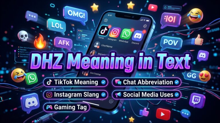 DHZ Meaning in Text