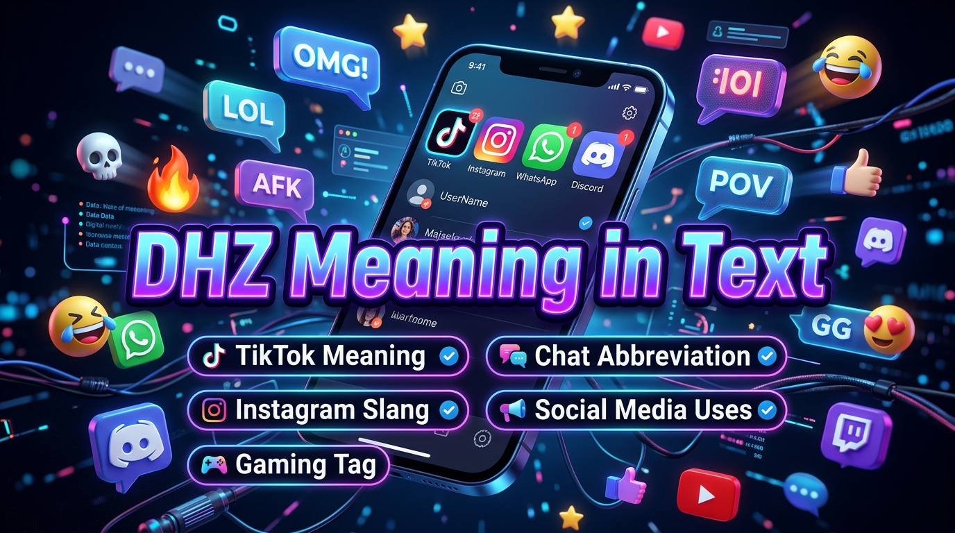 DHZ Meaning in Text