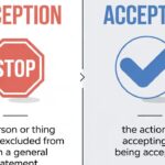 Exception vs Acception Meaning, Differences & Correct Use