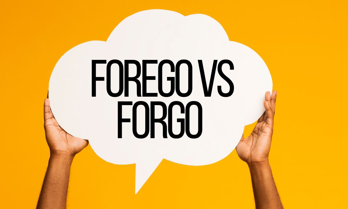 Forego vs Forgo Powerful Guide to Spot the Difference Fast Today!