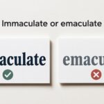Immaculate or Emaculate