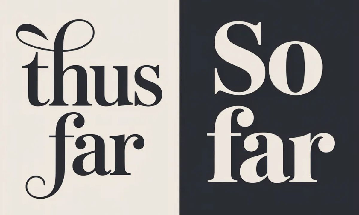Thus Far vs So Far Meaning, Differences, Examples, and Use