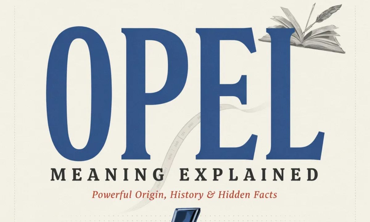 Opel Meaning Explained Powerful Origin, History & Hidden Facts