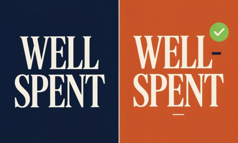 Well Spent or Well-Spent Powerful Grammar Guide for Writers